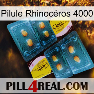 Pilule Rhinocéros 4000 cialis5